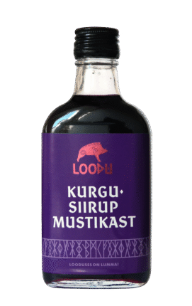 Kurgusiirup mustikast